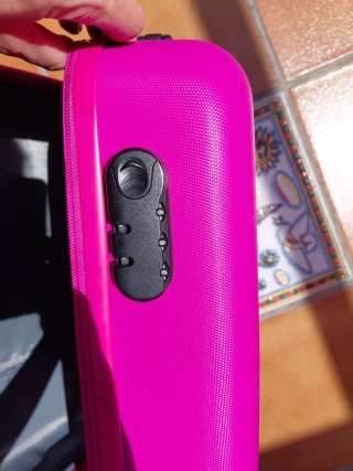 Maleta Minnie Rosa y Gris