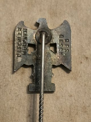 Militaria Pin RK Reichskulturkammer
