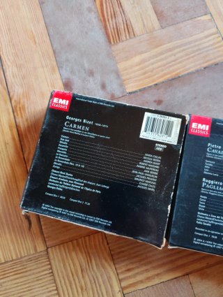 Lote 3 CDs Ópera Maria Callas EMI Classics