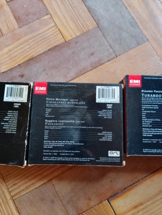 Lote 3 CDs Ópera Maria Callas EMI Classics