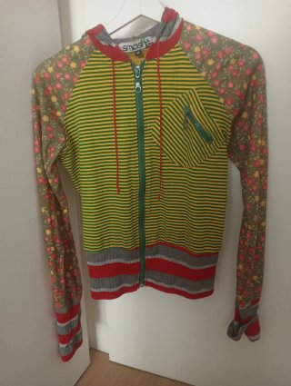 Chaqueta Primavera Rayas y Flores