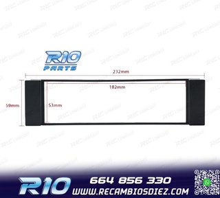 MARCO NEGRO RADIO 1-DIN AUDI A3 8L A6 4B SEAT LEON TOLEDO FI