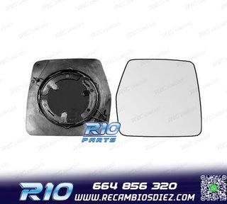 CRISTAL ESPEJO + BASE DERECHO PEUGEOT EXPERT 96-06 MANUAL