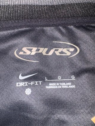 Camiseta Tottenham Nike Talla L Negra