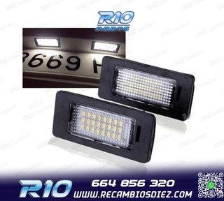 LUCES DE MATRÍCULA LED MINI 01-06