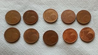 Moneda 1 céntimo Alemania 2002-2014