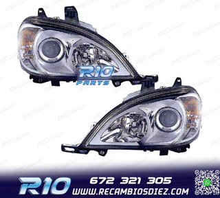 FAROS PARA MERCEDES CLASE ML W163 01-05 RESTYLING