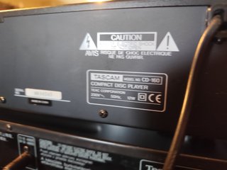 Tascam CD-160 Reproductor CD
