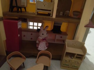 Casa Sylvanian Families con accesorios
