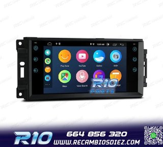 RADIO GPS ANDROID 12 PARA DODGE JEEP CHRYSLER 07-11