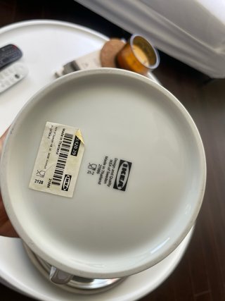 Tetera porcelana Ikea Hembjuden