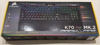 Teclado Corsair K70 MK2 Rapid Fire Cherry MX Speed