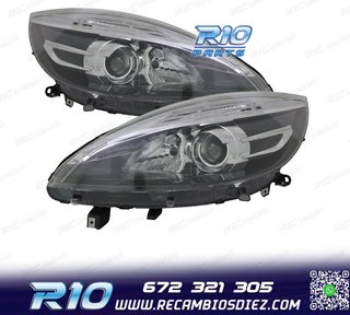 FAROS RENAULT SCENIC III 12-16 FONDO NEGRO