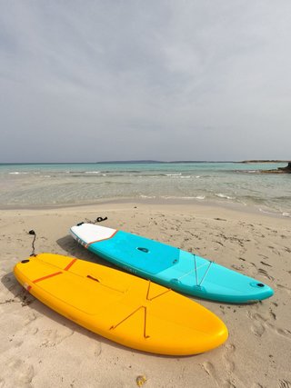 Tabla Paddle Surf Amarilla + Remo Fibra