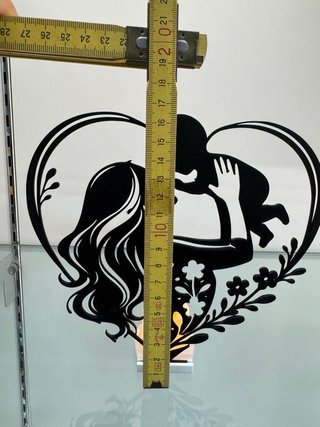 Decorazione Maternità Cuore Lampada LED