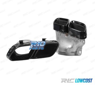 COLAS DE ESCAPE MERCEDES GLE W167 19- LOOK GLE63 NEGRO