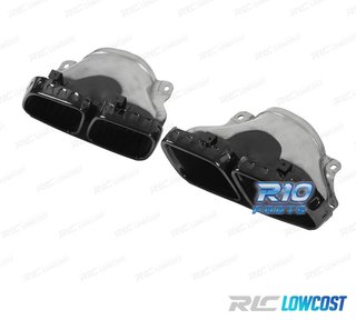 COLAS DE ESCAPE MERCEDES GLE W167 19- LOOK GLE63 NEGRO