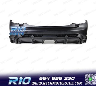 PARAGOLPES TRASERO MINI F56 F57 COUPE 14-20 LOOK NEW JCW