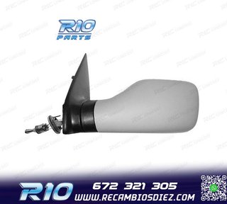 ESPEJO COMPLETO IZQUIERDO PEUGEOT 106 93-05 IMPRIMADO