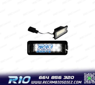 LUCES DE MATRÍCULA LED PARA SEAT EXEO 2009-2015