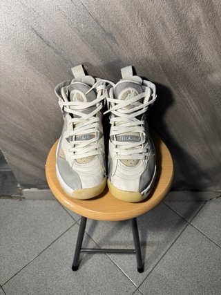 Scarpe Jordan Grigio Bianco