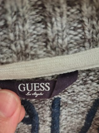 Guess Cardigan Grigio Zip