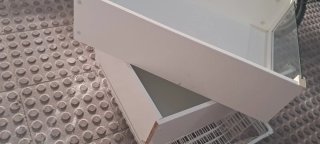 2 Cajones Ikea Frente Cristal Armario 50cm