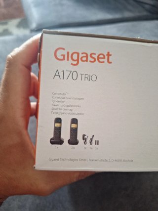 Gigaset A170 Trio 3 teléfonos sin abrir