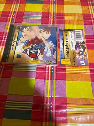 Street Fighter Zero 2 Sega Saturn