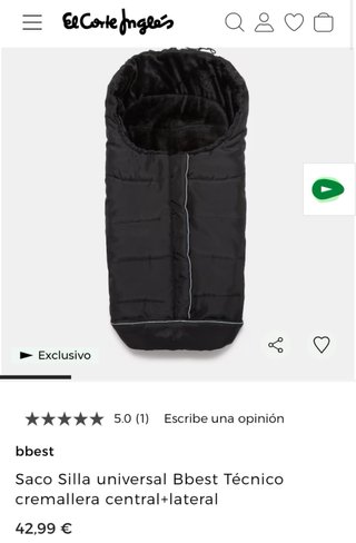 Saco universal Bbest para silla de paseo