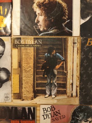 LOTE BOB DYLAN 8 SINGLES VINILO ESPAÑA 7"