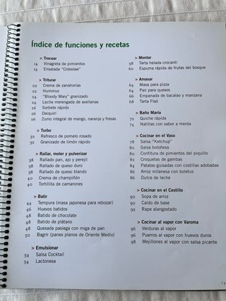 Recetario thermomix