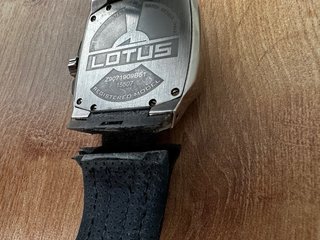 Reloj Lotus Hombre Azul y Plateado