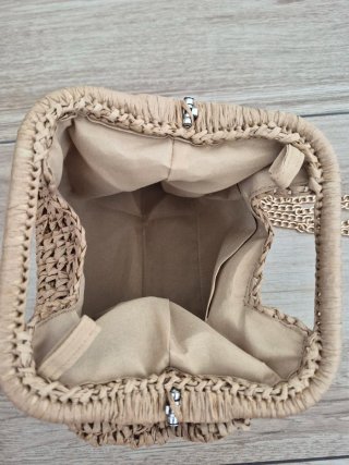 Bolso de mano rafia verano