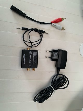 Convertidor Audio Digital a Analógico RCA