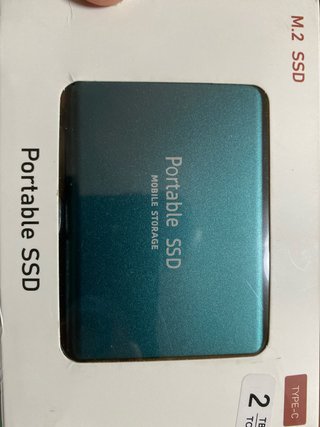 SSD Portátil M.2 2TB Tipo-C