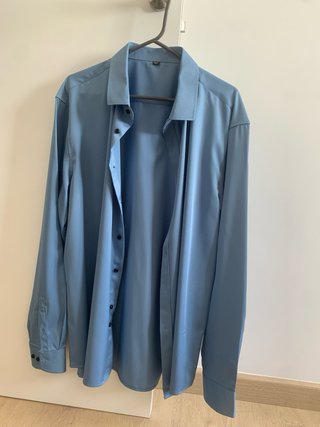 Lote 3 Camisas Hombre Azul