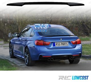 ALERON BMW F36 LOOK M PERFORMANCE NEGRO MATE
