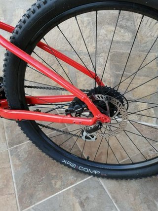 Bicicleta de Montaña Trek Roja