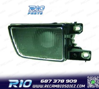 ANTINIEBLA IZQ VOLKSWAGEN VW GOLF 3 91-97 NEGRO