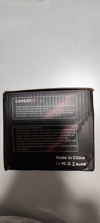 Consola de Juegos Negra