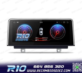 RADIO GPS ANDROID 14 BMW SERIE 3 SERIE 4 10,25"