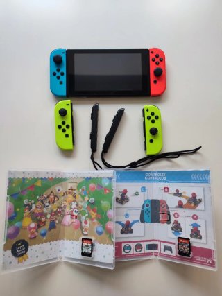 Nintendo Switch + Juegos y Accesorios