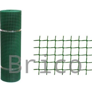 Malla Plástica - 43x43 mm - 1,00x25 m - Verde