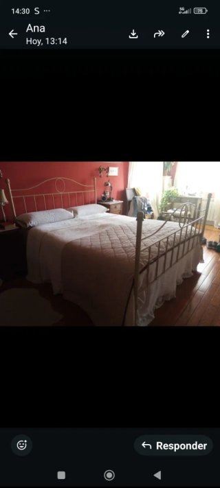 Cama de forja 150cm