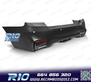 PARAGOLPES TRASERO BMW E92 E93 LOOK M4 EVO4