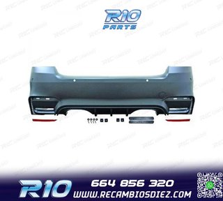PARAGOLPES TRASERO BMW E92 E93 LOOK M4 EVO4