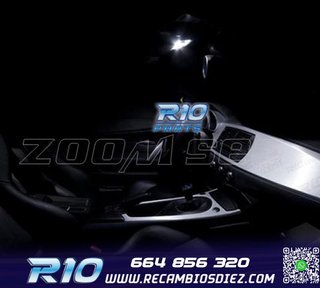 KIT 10 BOMBILLAS LED INTERIOR BMW Z4 E89 SDRIVE 18I 20I 23I
