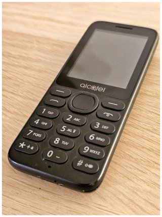 (T010-A) ALCATEL 3080 Negro