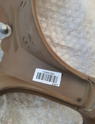 Volante Mercedes w204 marrón beige cuero